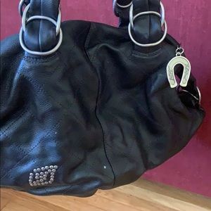 Black Betsey Johnson Purse WITH SOME CONDITION